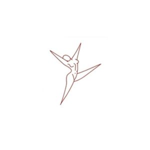 dansend gestileerde naakte vrouw