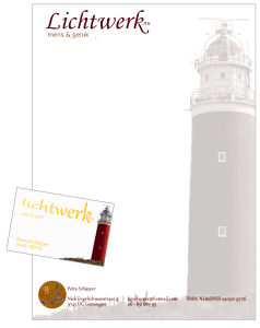 Huisstijl Lichtwerk